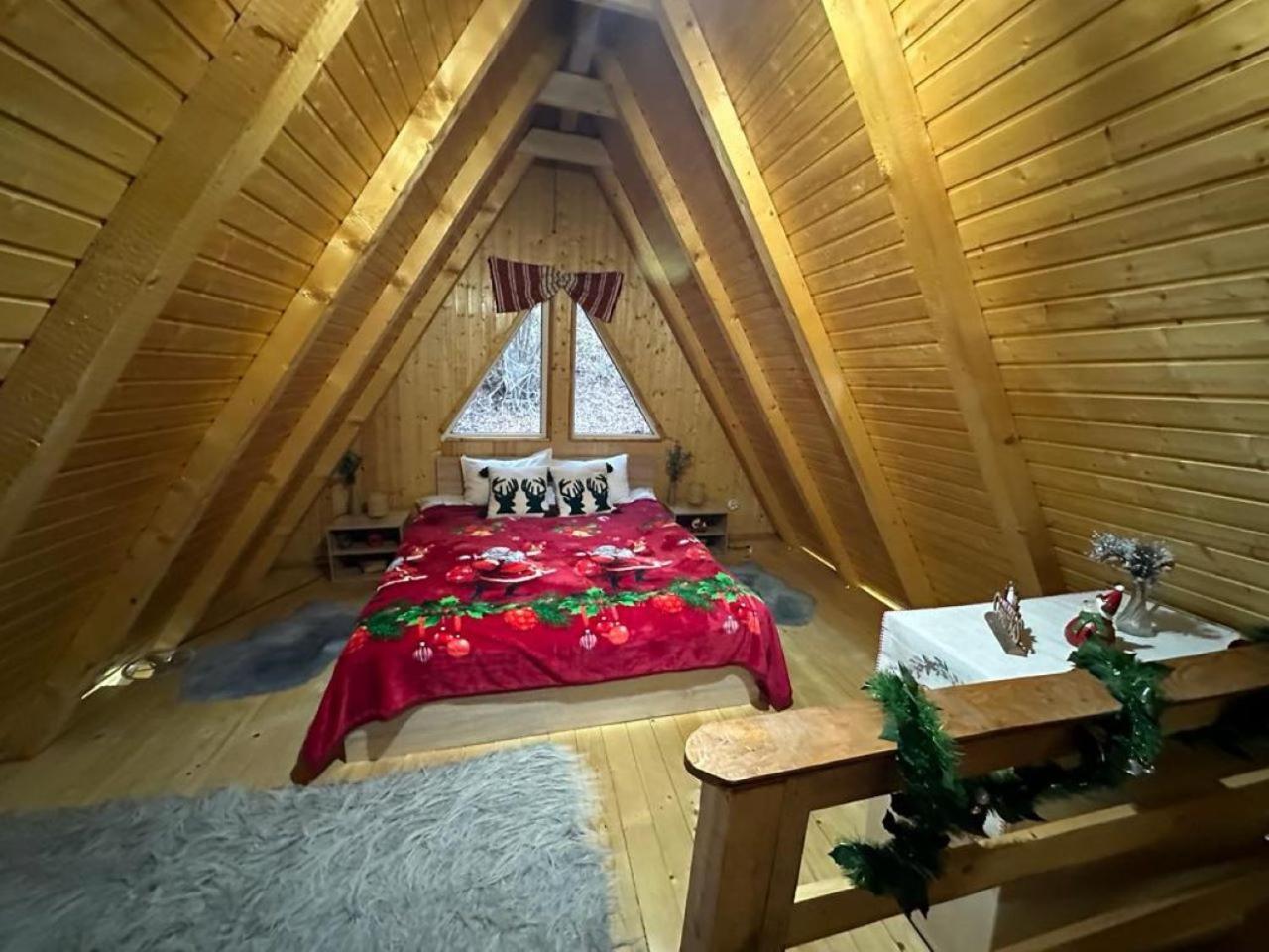 فيلا Cabanutze Satic Rucăr المظهر الخارجي الصورة
