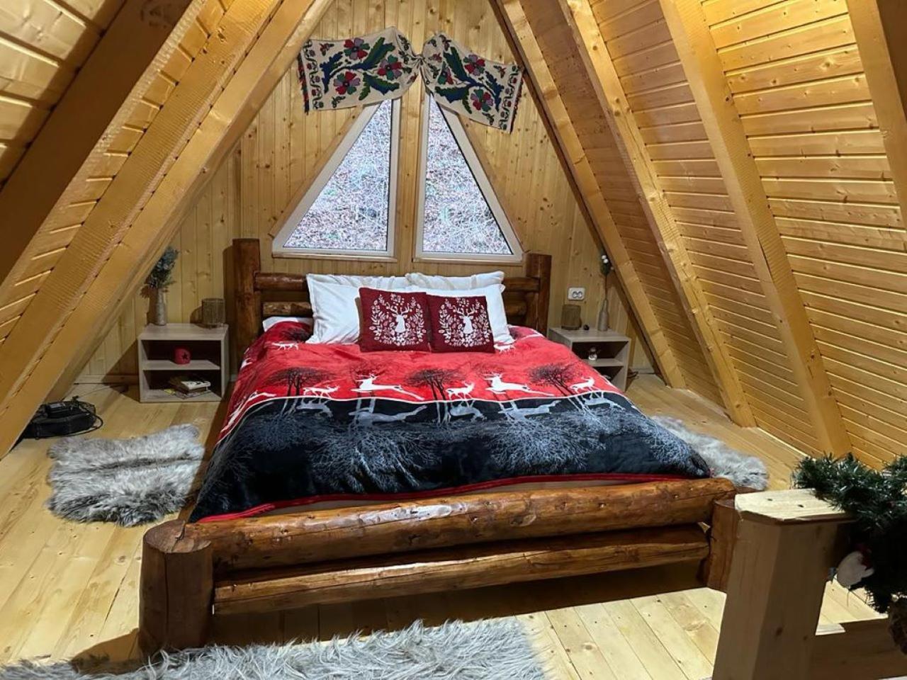 فيلا Cabanutze Satic Rucăr المظهر الخارجي الصورة
