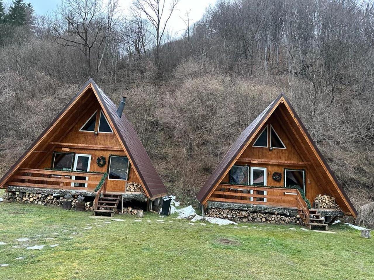 فيلا Cabanutze Satic Rucăr المظهر الخارجي الصورة