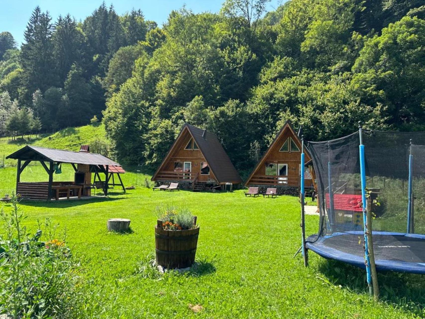 فيلا Cabanutze Satic Rucăr المظهر الخارجي الصورة