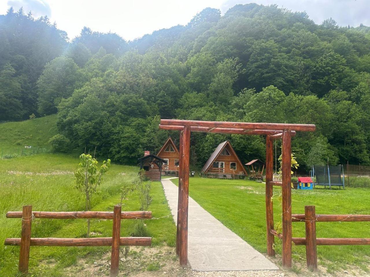 فيلا Cabanutze Satic Rucăr المظهر الخارجي الصورة