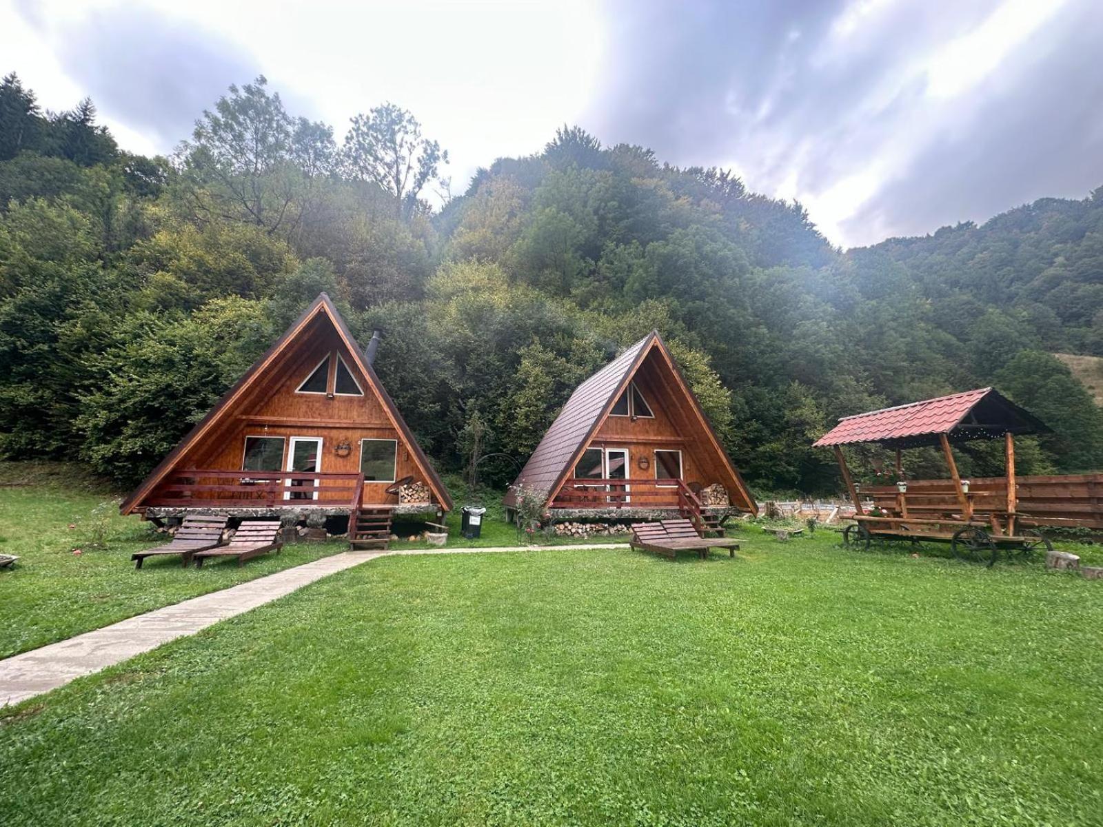 فيلا Cabanutze Satic Rucăr المظهر الخارجي الصورة